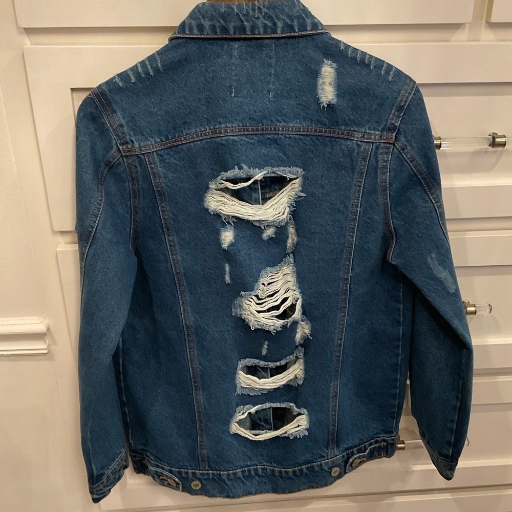 IRIS basic & contemporary denim jacket - Picture 9 of 11